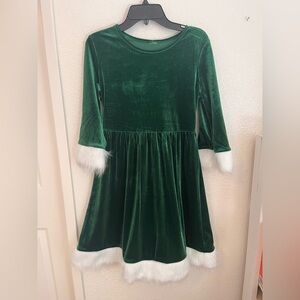 Girls’ Holiday Time Christmas Dress